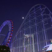 Night out at Tokyo Dome City