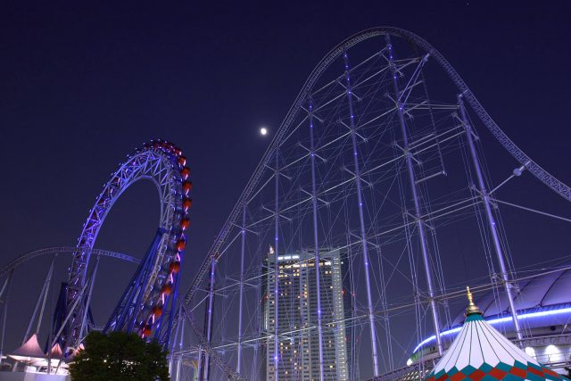 Night out at Tokyo Dome City
