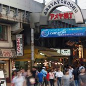 混んでるのが楽しい!!アメ横