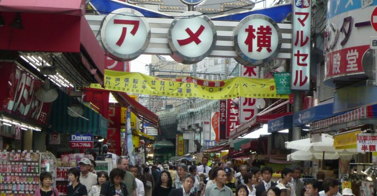 Ameyoko – Famous shopping street